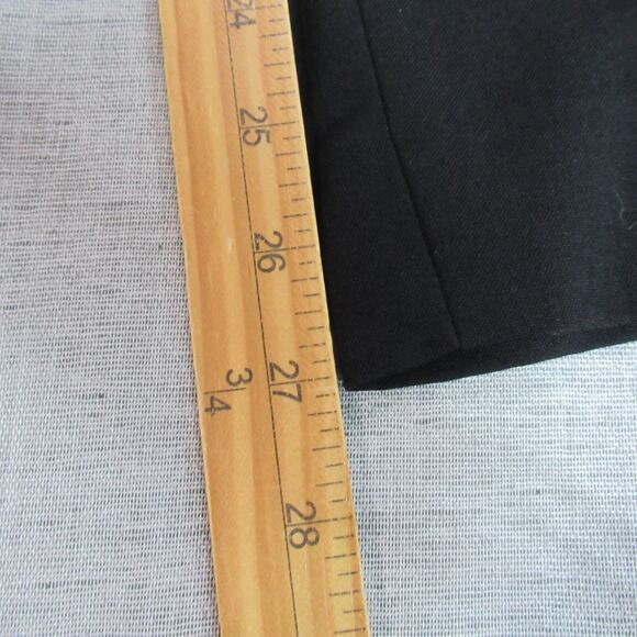 Talbots Pants Womens Size 16W Black Straight Leg Trousers Work Slacks Basic - Picture 5 of 11